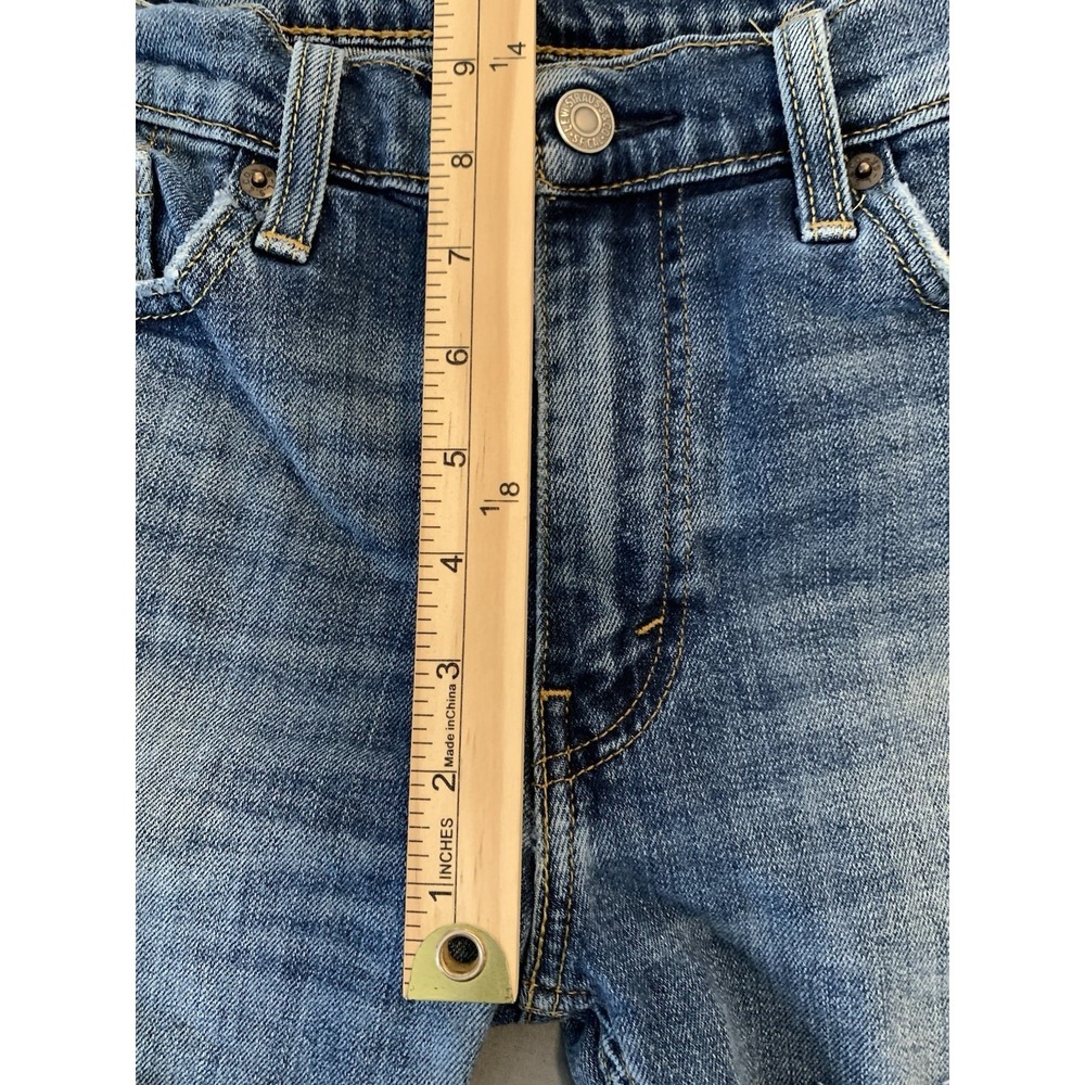 LOT OF 3 Levi's Jean Cut Offs Shorts Woman's 30" Waist Blue/Blue/Black See Pics - Picture 11 of 16